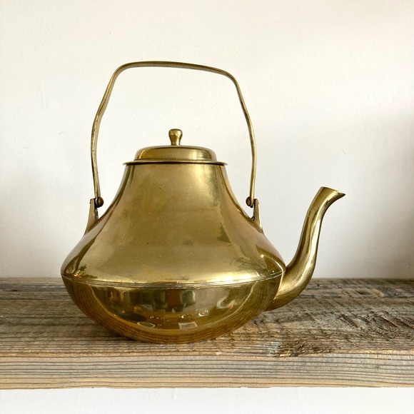 Other - Solid brass teapot tea kettle heavy